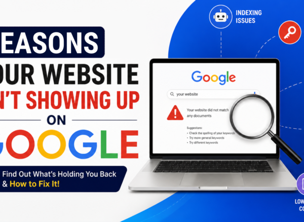 Reasons Your Website Isn’t Showing Up on Google